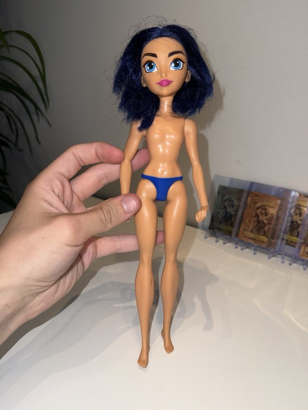 DC Super Hero Girls Wonder Woman Doll 11" Action Figure GPB69 N21HF Loose Nude